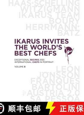【3-4周达】Ikarus Invites the World's Best Chefs: Exceptional Recipes and International Chefs in Port... [9783967040289]