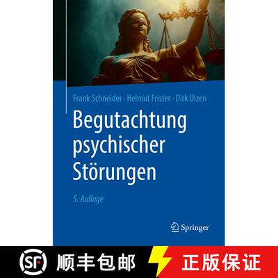 【3-4周达】Begutachtung psychischer Stoerungen (5. Auflage 2024) [9783662696279]