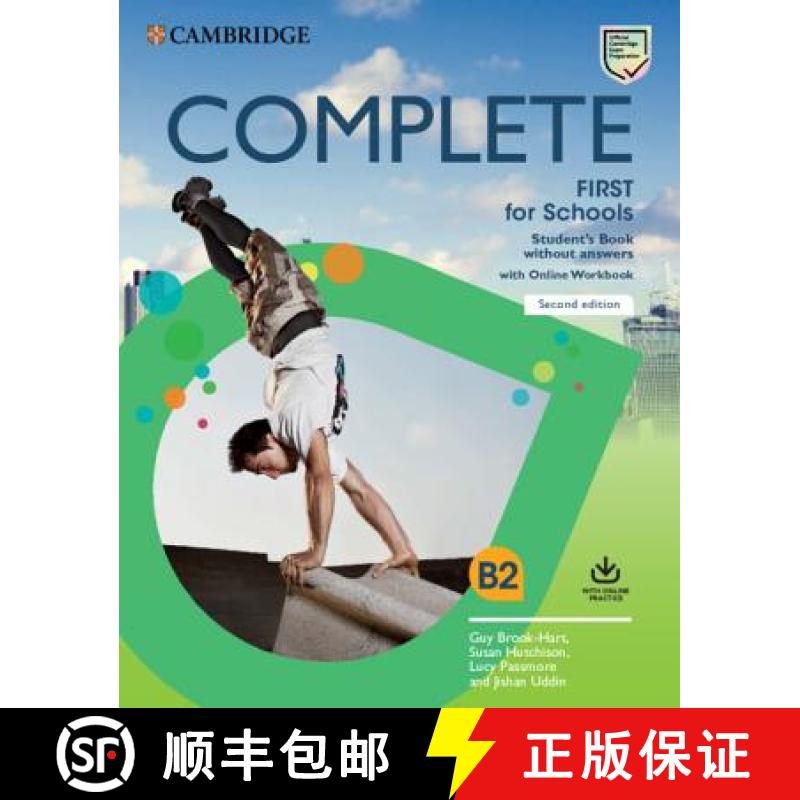 剑桥FCE考试 学生书不带答案带网上练习册 Complete First for Schools Second edition Student's Book witho... [9781108647359]