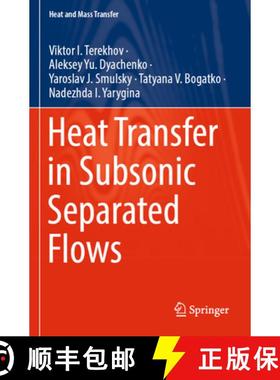 【3-4周达】Heat Transfer in Subsonic Separated Flows [9783030945596]