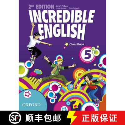【3-4周达】Incredible English: 5: Class Book [9780194442329]