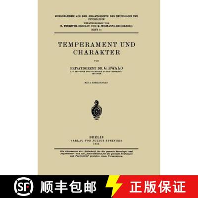 【3-4周达】Temperament und Charakter [9783642986956]