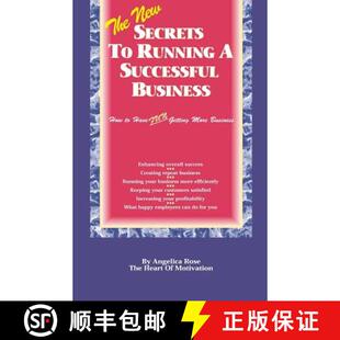 【3-4周达】The New Secrets To Running A Successful Business: (How to Have Fun Getting More Business) [9780963930408]
