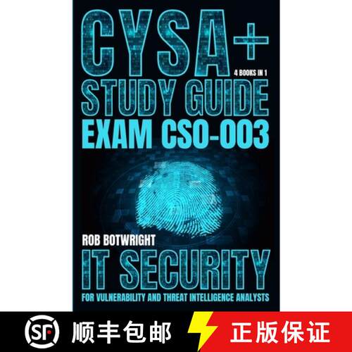 【3-4周达】CySA+ Study Guide: IT Security For Vulnerability And Threat Intelligence Analysts [9781839387944]