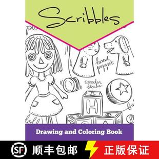Scribbles Drawing and Book 4周达 Coloring 9781633838154