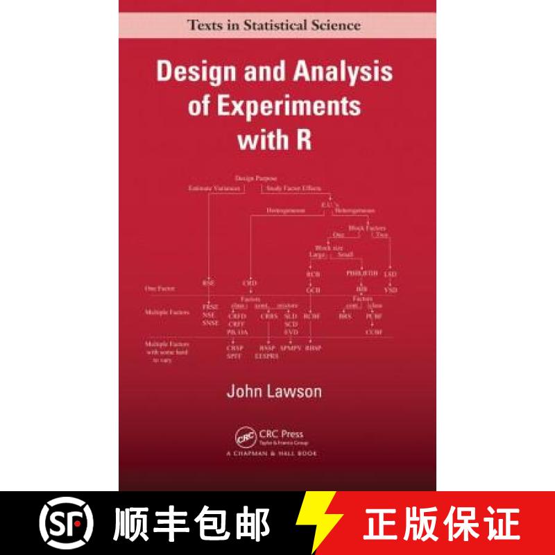 【3-4周达】Design and Analysis of Experiments with R [9781439868133]