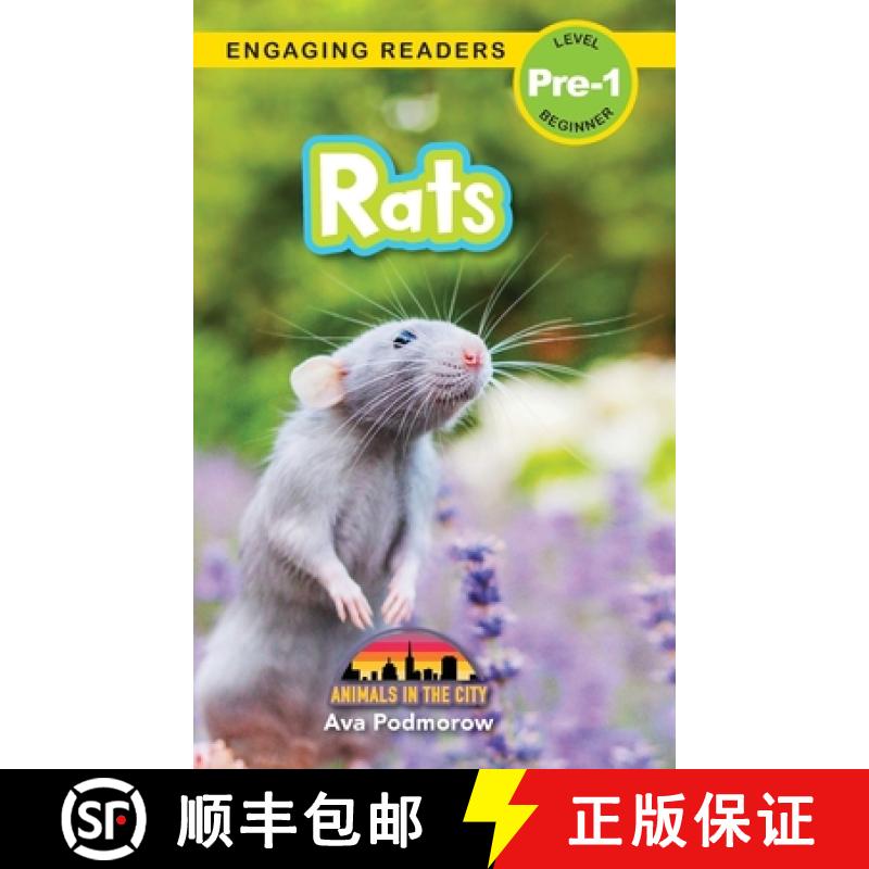 【3-4周达】Rats: Animals in the City (Engaging Readers, Level Pre-1) [9781774767689]