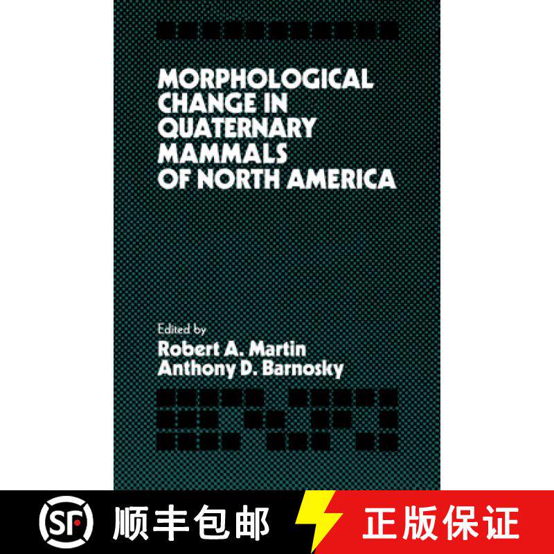 【3-4周达】Morphological Change in Quaternary Mammals of North America [9780521020817]