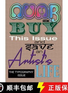 预订 Numb: The Typography Issue [9781735008301]