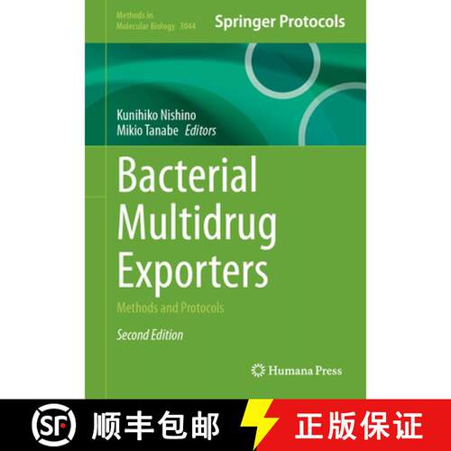 【3-4周达】精装 Bacterial Multidrug Exporters: Methods and Protocols (Second Edition 2026) [9781071653159]