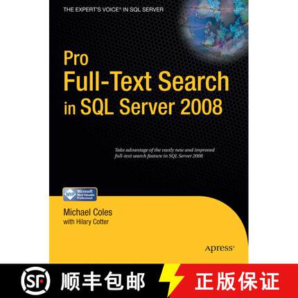 【3-4周达】Pro Full-Text Search in SQL Server 2008 (1st ed.) (1st ed.) (1st ed.) (1st ed.) (1st ed.) ... [9781430215943]