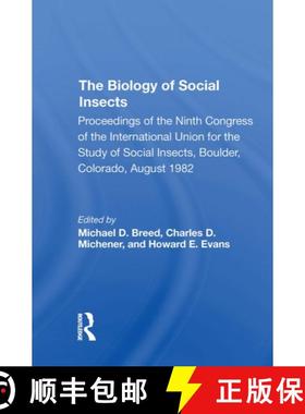 【3-4周达】The Biology of Social Insects: Proceedings of the Ninth Congress of the International Unio... [9780367305826]