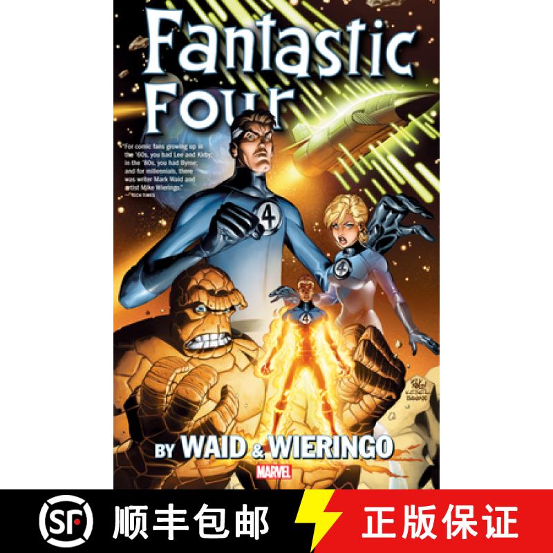 Fantastic Four by Waid & Wieringo Omnibus Wieringo First Issue Cover [New Printi Ng] [9781302957698]