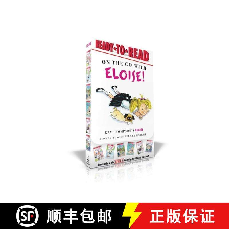 【3-4周达】On the Go with Eloise! (Boxed Set): Eloise Throws a Party!; Eloise Skates!; Eloise Visits ... [9781534450547]