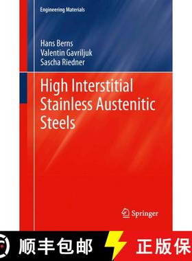 【3-4周达】High Interstitial Stainless Austenitic Steels [9783642446719]