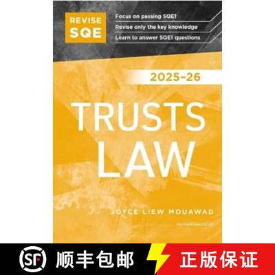 【3-4周达】Revise SQE Trusts Law 2025/26: SQE1 Revision Guide [9781917183536]