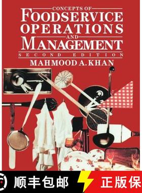 【3-4周达】Concepts Of Foodservice Operations And Management, Second Edition [Wiley酒店管理] [9780471284024]
