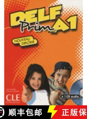 【3-4周达】DELF Prim A1 : Livre & transcriptions, CD-audio & corriges [9782090380101]