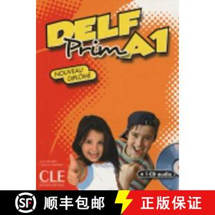 【3-4周达】DELF Prim A1 : Livre & transcriptions, CD-audio & corriges [9782090380101]