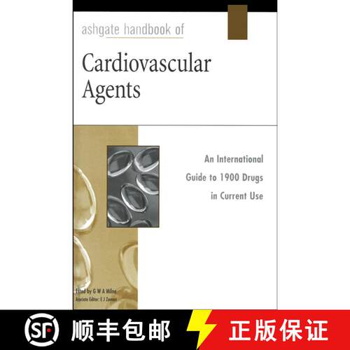 【3-4周达】精装 Ashgate Handbook Of Cardiovascular Agents [Wiley化学化工] [9780566083860]