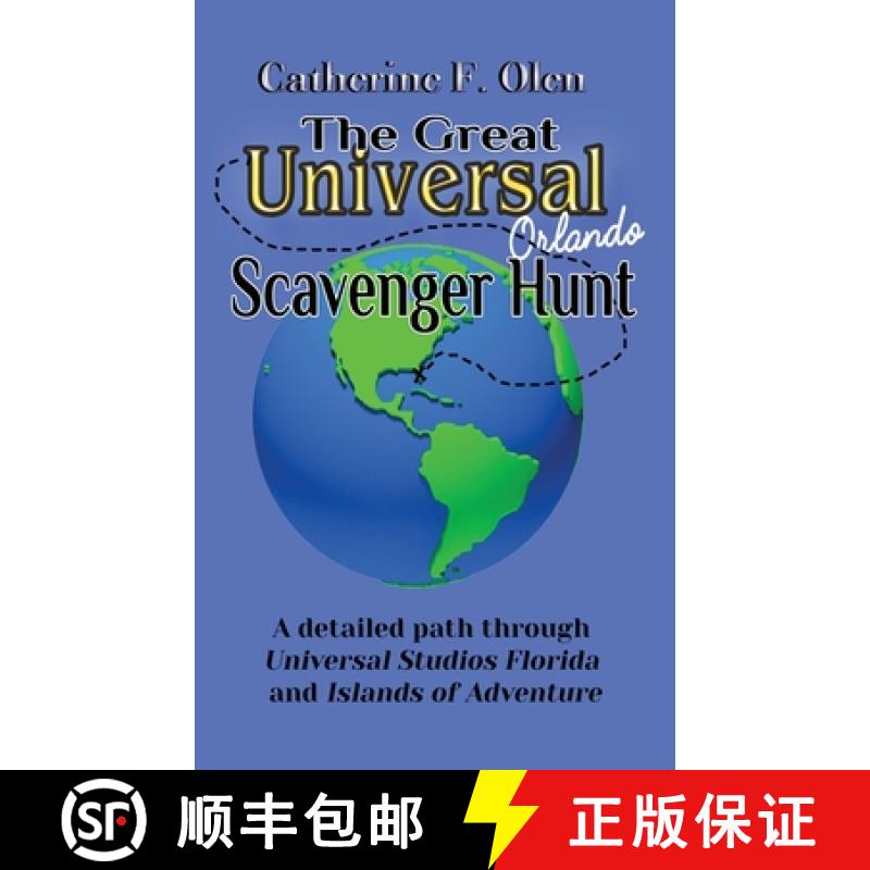 【3-4周达】The Great Universal Studios Orlando Scavenger Hunt: A detailed path through Universal Stud... [9781648220029]