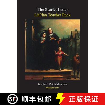 【3-4周达】Litplan Teacher Pack: The Scarlet Letter [9781602492431]