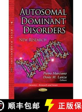 【3-4周达】Autosomal Dominant Disorders: New Research [9781628087604]