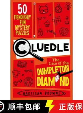 【3-4周达】Cluedle - The Case of the Dumpleton Diamond : 50 Fiendishly Fun Mystery Puzzles  for the W... [9781035053599]