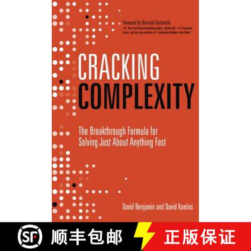 【3-4周达】精装 Cracking Complexity: The Breakthrough Formula for Solving Just about Anything Fast [9781473685642]
