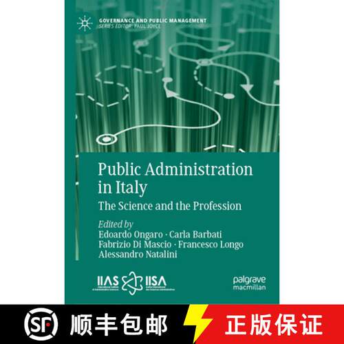 【3-4周达】Public Administration in Italy : The Science and the Profession [9783031948770]
