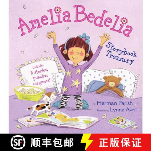 【3-4周达】精装 Amelia Bedelia Storybook Treasury: Amelia Bedelia's First Day of School; Amelia Bedel... [9780062287144]