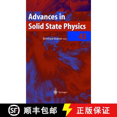 【3-4周达】精装 Advances in Solid State Physics [9783540401506]