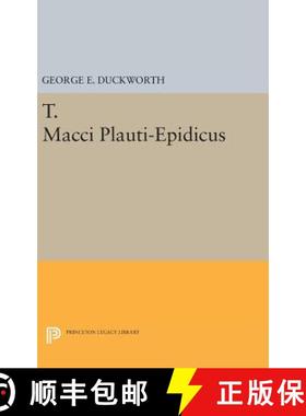 【3-4周达】T. Macci Plauti–Epidicus [9780691653709]