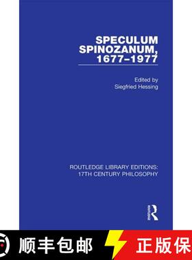 预订 SPECULUM SPINOZANUM, 1677-1977 (RLE [9780367330910]