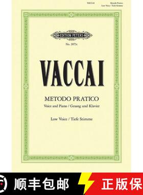 【3-4周达】Metodo Pratico Di Canto Italiano for Voice and Piano (Low Voice): It/Ger [9790014009304]