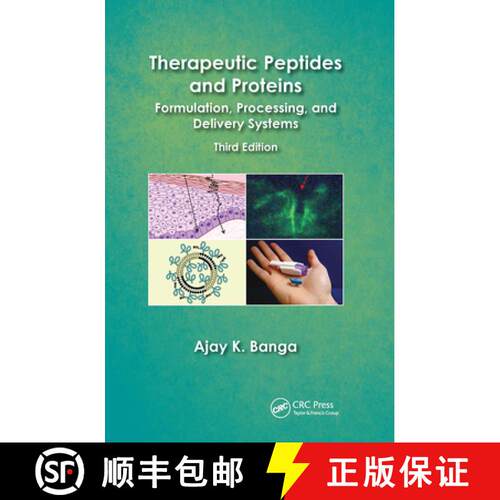 【3-4周达】Therapeutic Peptides and Proteins: Formulation, Processing, and Delivery Systems, Third Ed... [9781032920566]