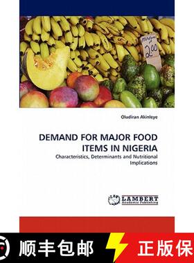 预订 Demand for Major Food Items in Nigeria [9783844322972]