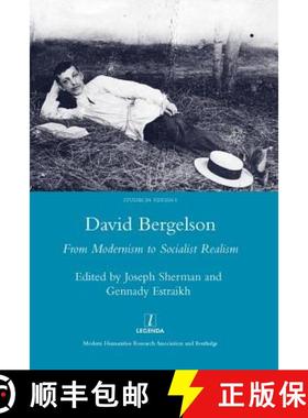 【3-4周达】David Bergelson: From Modernism to Socialist Realism. Proceedings of the 6th Mendel Friedm... [9781905981120]