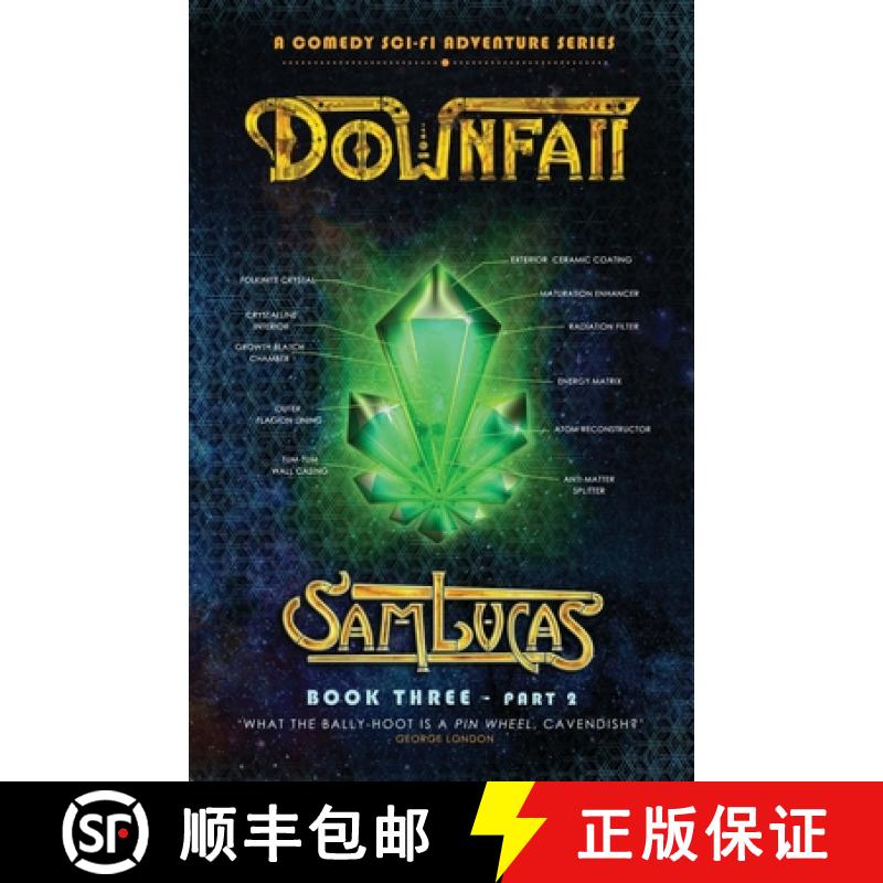 【2-3周达】Downfall Part Two: A Comedy Sci-fi Adventure Series [9781739885540]