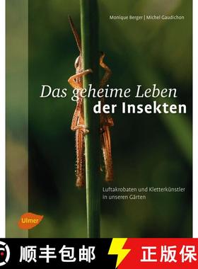 预订 Das Geheime Leben der Insekten: Luftakrobaten und Kletterkünstler in Unseren Gärten [The Secre... [9783800103829]