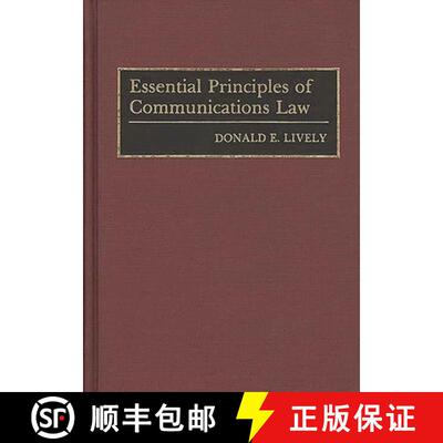 【3-4周达】精装 Essential Principles of Communications Law [9780275939120]