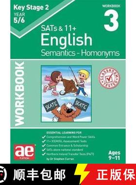 【3-4周达】KS2 Semantics Year 5/6 Workbook 3 - Homonyms [9781910106518]