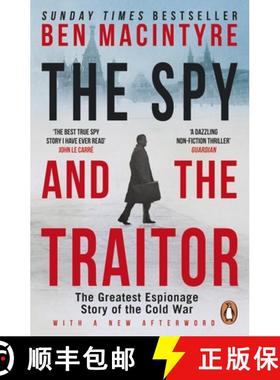 【3-4周达】间谍与叛徒 Spy and the Traitor: The Greatest Espionage Story of the Cold War [9780241972137]