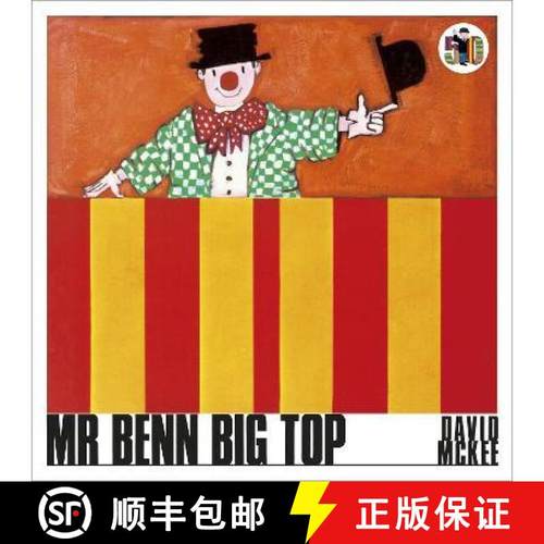 【3-4周达】Mr Benn Big Top [9781839130724]