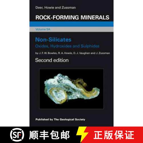 预订 精装 Rock-Forming Minerals, Volume 5A: Non-Silicates (Edition: 2) [9781862393158]