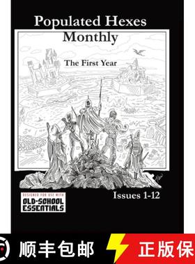 【3-4周达】Populated Hexes Year One [9781959966043]