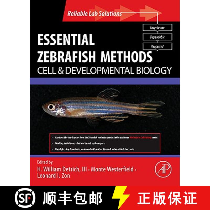 【3-4周达】Essential Zebrafish Methods: Cell and Developmental Biology: Cell and Developmental Biology [9780123745996]