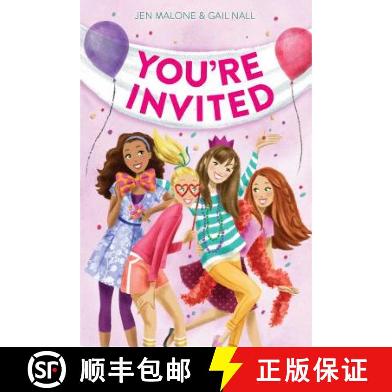 【3-4周达】You're Invited [9781481431972]