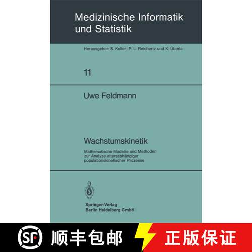 【3-4周达】Wachstumskinetik : Mathematische Modelle und Methoden zur Analyse altersabhängiger popula... [9783540092582]