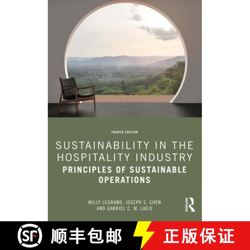 【3-4周达】Sustainability in the Hospitality Industry: Principles of Sustainable Operations [9780367532505]